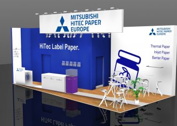 New and proven products from Mitsubishi HiTec Paper at Labelexpo Europe 2023