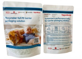 Deinkable, recyclable pouch wins German Packaging Award