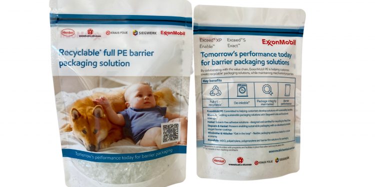 Deinkable, recyclable pouch wins German Packaging Award