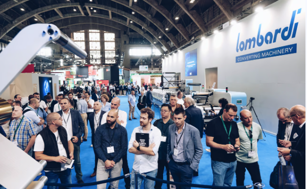 Lombardi Converting Machinery showcases the latest versions of its machineries at Labelexpo Europe 2023