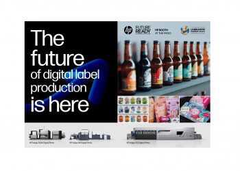 HP Indigo showcases for the first time in Europe the HP Indigo V12 Digital Press and the HP Indigo 200K digital press