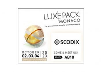 Scodix demonstrates sustainable embellishment effects for high-end packaging at LUXE PACK, Monaco 2023