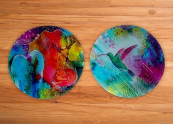 Painter Freyja Art meets Guangdong’s Mr Magnus: Printing becomes art