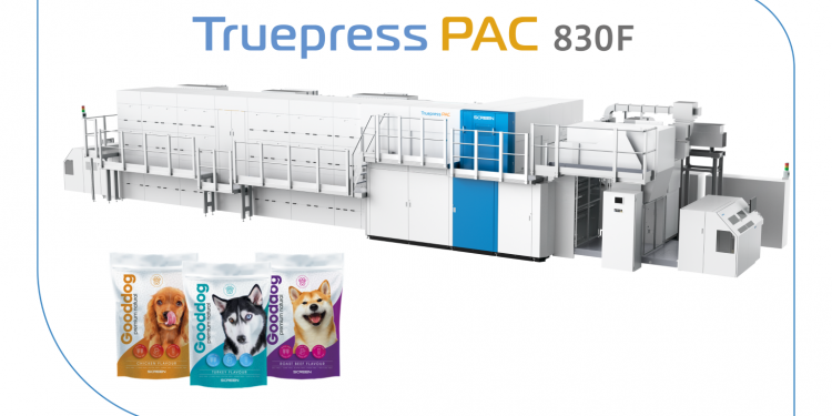 SCREEN ready to take orders for new Truepress PAC 830F high-speed water-based inkjet system for flexible packaging