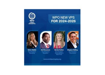 World Packaging Organisation (WPO) President, Luciana Pellegrino, announces the Vice Presidents for 2024/2026