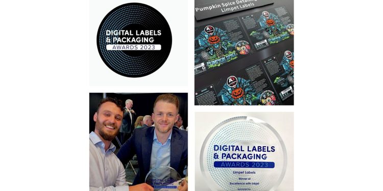 Limpet Labels UK wins awards with SCREEN presses