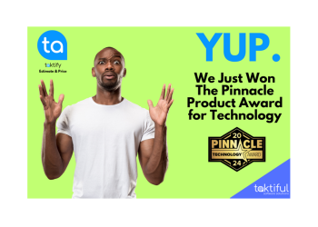 Taktify Wins PRINTING United Alliance 2024 Pinnacle Product Award for Technology