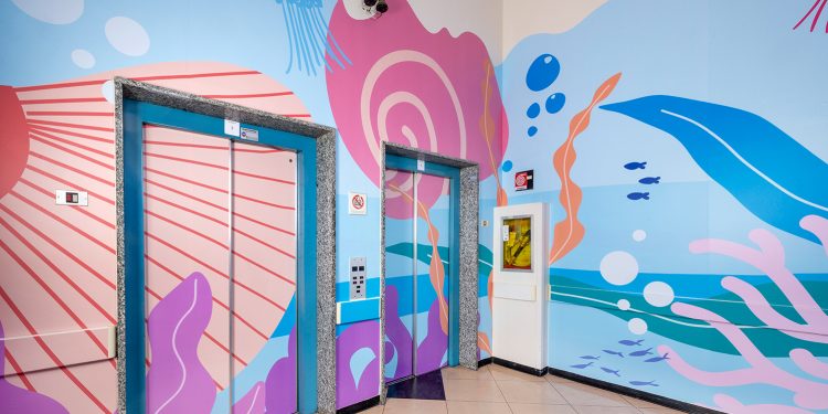 Roland DG Provides Colourful Makeover to Clinica Pediatrica De Marchi of Policlinico di Milano