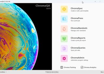 TECHKON to preview major new release of ChromaQA 6 color management software at Label Expo Americas 2024