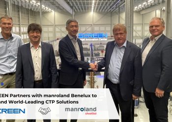 SCREEN, dünya lideri CTP çözümlerini genişletmek için manroland Benelux ile iş birliği yapıyor