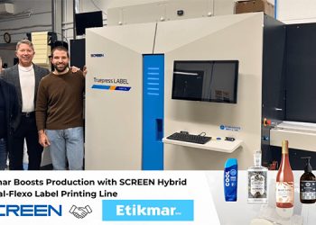 Etikmar Boosts Production with SCREEN Hybrid Digital-Flexo Label Printing Line