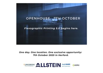 Asahi Photoproducts, Allstein, Esko and Kongsberg Precision Cutting Systems to unveil breakthrough flexo 5.0 Automation at Open House in Herford