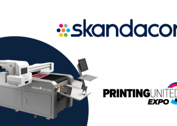 Skandacor Gears Up for PRINTING United Expo 2025 with New Embellishment Press, Live Demos, and Smart Finishing Solutions